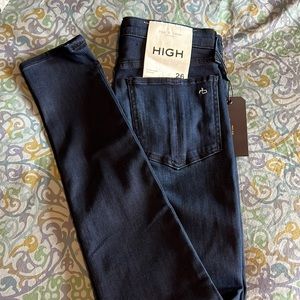 NWT Rag and Bone Nina High Rise Skinny Jeans Size 26